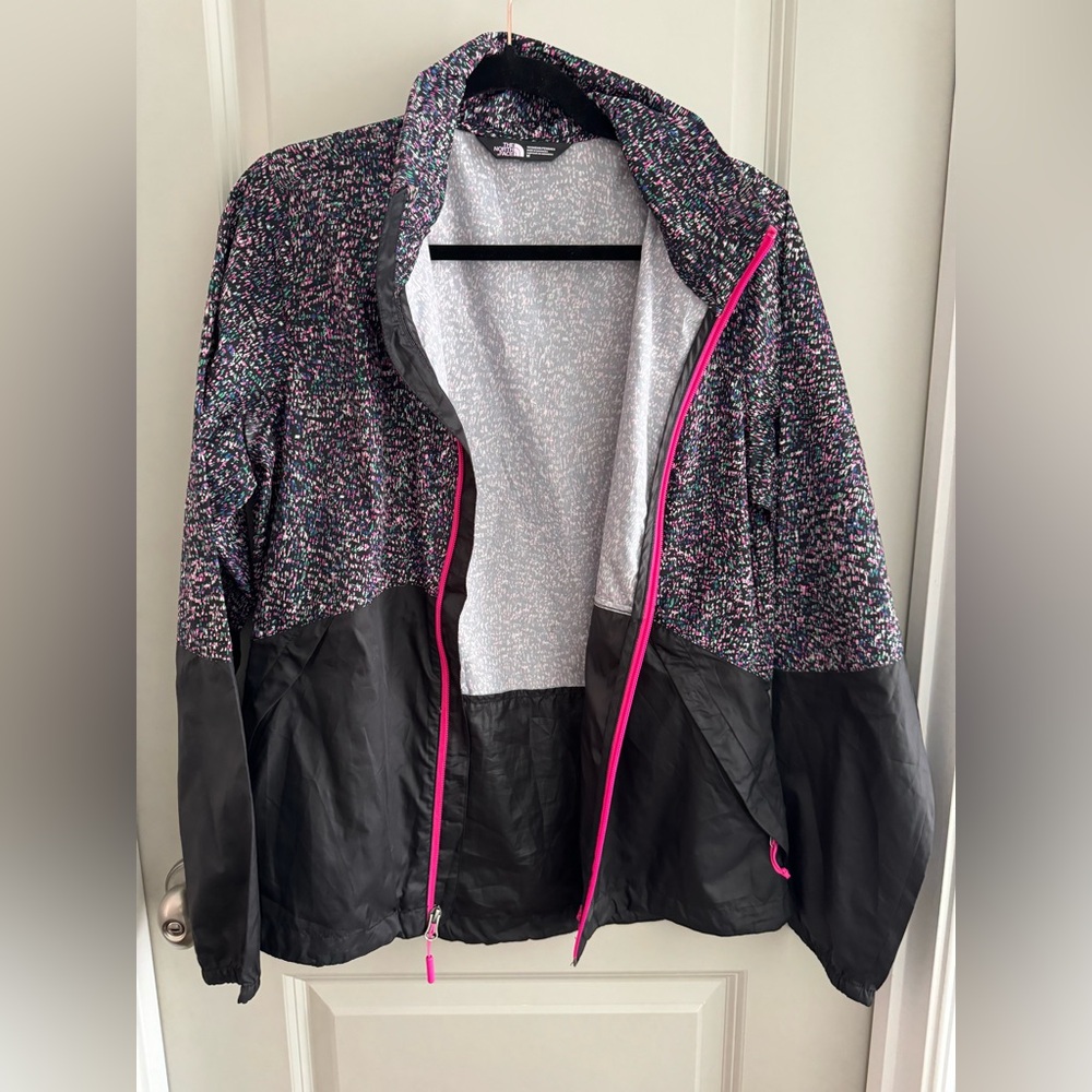 The North Face raincoat size medium